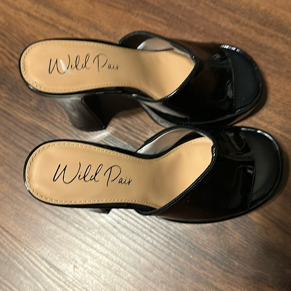 Wild Pair chunky heels
